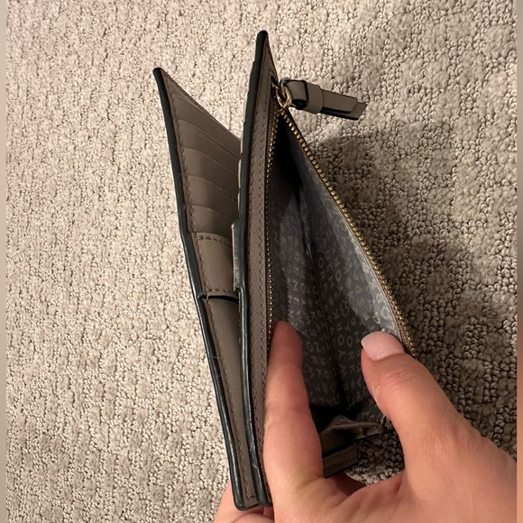 Kate Spade Saffiano Leather Owl Stacy Bifold Wallet - Picture 6 of 12